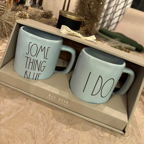 Rae Dunn Wedding set - I Do & Something Blue - Picture 1 of 3